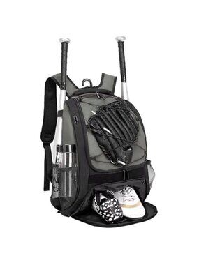 Baseball Bag Softball Backpack - Youth Adult T Ball Bat Equipment Bag